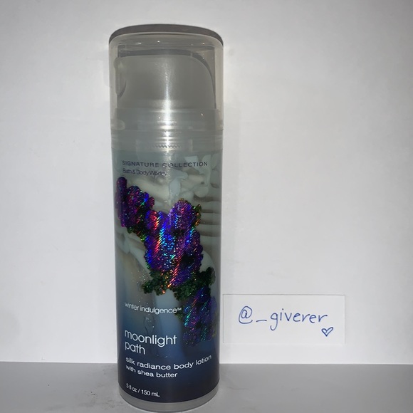 NEW Moonlight Path 🌙 Silk Radiance Shimmer Body Lotion Bath & Body Works - Picture 1 of 11